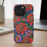 Retro Folk Floral MagSafe® Phone Case thumbnail 2