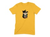 Spooky Season Black Cat Coffee Tee thumbnail 7
