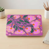 Pink Poppy Floral Laptop Case thumbnail 3