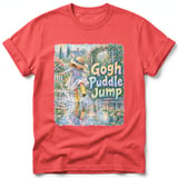 Gogh Puddle Jump ~ Comfort Colors Premium Tee thumbnail 3
