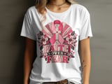 Faith Over Fear Pink Ribbon Tee thumbnail 1