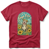 Gogh Pittie ~ Comfort Colors Premium Tee thumbnail 2