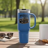 Muddy By Choice Tumbler, Grand Wagoneer Tumbler, The Waggy Tumbler, Car Tumbler, Off Road Vehicle Tumbler, Car Lover Gift thumbnail 7