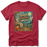 Gogh Sweater Weather ~ Comfort Colors Premium Tee thumbnail 2