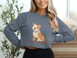 Proud Pit Bull Mom Long Sleeve Tee thumbnail 17