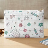 Kawaii Stationery Pattern Backpack, Aesthetic Spiral Notebook, & Accessory Pouch | Cute School Supplies for Students thumbnail 15