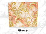 20 oz Tumbler Wrap, Gold Marble Sublimation Design, Straight Tapered Tumbler Design, Digital Download, Tumbler png thumbnail 4