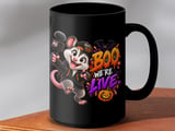 Boo We're Live Possum Mug thumbnail 14