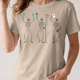 Dancing Medical Skeletons Tee thumbnail 7