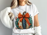 Boho Fall Pumpkin PNG, Autumn Sublimation Design, Vintage Thanksgiving Digital Graphic, Rustic Farmhouse Decor thumbnail 2