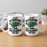 Gallbladder Removal Gift Mug – 99 Problems thumbnail 2