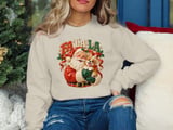 Fa La La Santa Corgi Tee thumbnail 10