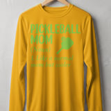 Pickleball Sport-Tek Long Sleeve Tee, Pickleball Mom (Noun) 1. Like a Normal Mom But Cooler, Sun Shield Shirt thumbnail 3