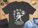 Extra Moon On Hand Absurd  Cat Tee thumbnail 2