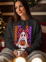 Cute Pink Bow Ghost Tee thumbnail 10