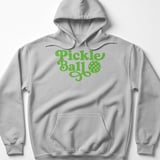 Pickleball Gildan Fleece Hoodie, Pickle Ball, Court Pullover thumbnail 2