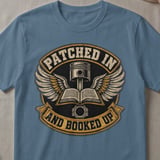 Patched In and Booked Up Tee thumbnail 3