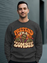 Pretend I'm a Zombie Tee or Sweatshirt thumbnail 15