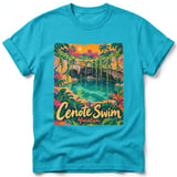 Cenote Swim ~ Comfort Colors Premium Tee thumbnail 5