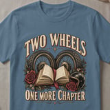 Two Wheels One More Chapter Tee thumbnail 2