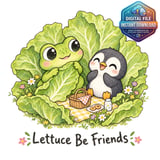 Lettuce Be Friends Clipart thumbnail 1