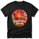 Hummingbird Bloom ~ Comfort Colors Premium Tee thumbnail 1