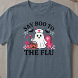 Say Boo to the Flu Tee thumbnail 1