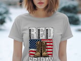 RED Friday Military Boots Tee thumbnail 2