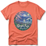 Gogh Fuji ~ Comfort Colors Premium Tee thumbnail 1