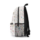 Kawaii School Supplies Pattern Backpack, Aesthetic Stationery Spiral Notebook, Cute Gift Accessory Pouch for Teacher Student thumbnail 8
