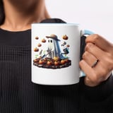 Halloween Mug, Ghost Gardener, Pumpkin Patch Mug, Cute Fall Coffee Mug, Spooky Season Gift, Halloween Party Decor, Halloween Lover Mug thumbnail 7