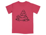 Mindful Cairn & Cactus T-Shirt thumbnail 3