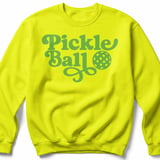Pickleball Gildan Crewneck Sweatshirt, Pickle Ball, Court Warm Up thumbnail 10