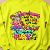 Grandmoms Have The Best Job Sweatshirt thumbnail 4