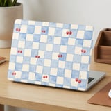 Blue Checkered Cherry MacBook Case thumbnail 2