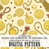 Whimsical Dog Toy Pattern Digital Size Bundle Png thumbnail 2