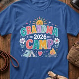 Whimsical Grandma Camp 2026 Tee thumbnail 5