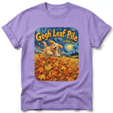 Gogh Leaf Pile ~ Comfort Colors Premium Tee thumbnail 6