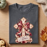 Gather In Grace Floral Cross Tee thumbnail 2