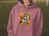 Mentally I'm Here Ghost Sweatshirt, Cozy Fall Hoodie, Introvert Humor Shirt, Spooky Season T-shirt, Coffee Lover Gift thumbnail 13