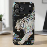 Mother of Pearl Tiger MagSafe® Phone Case thumbnail 3