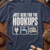 Just Here for the Hookups T-Shirt thumbnail 6