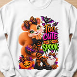 Too Cute To Spook Sally the Squirrel Sweatshirt thumbnail 10