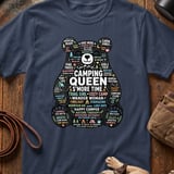 Camping Queen Bear Tee thumbnail 6