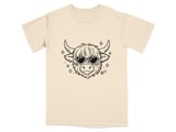 Heart Eyes Highland Cow Graphic T-Shirt thumbnail 10