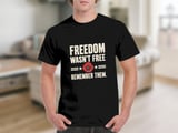 Freedom Wasn't Free Poppy Tee thumbnail 1