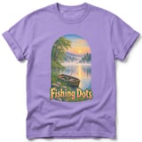 Fishing Dots ~ Comfort Colors Premium Tee thumbnail 6