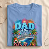 Dad of the Birthday Cruiser T-Shirt thumbnail 7