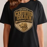 Certified Golden Retriever Tee thumbnail 9