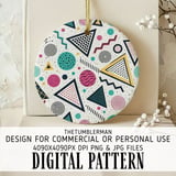 Abstract Pop Geometric Digital Size Bundle Png thumbnail 3